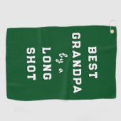Best Grandpa Gift Golf Towel Golfhanddoek (Horizontaal)
