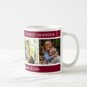 Best Grandpa Happy Vaderdag 4 Photo Collage   Koffiemok