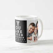 Best Grandpa in World Custom Photo Collage Mok (Voorkant rechts)