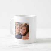 Best Grandpa Kerstfotokoffie Mok (Voorkant links)