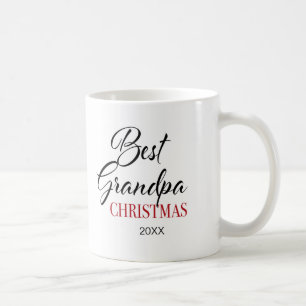 Best Grandpa Kerstfotokoffie Mok