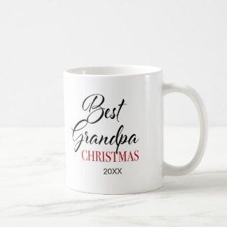 Best Grandpa Kerstfotokoffie Mok
