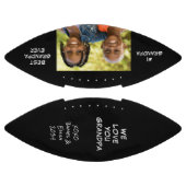 Best Grandpa Photo Black American Football (Panelen)