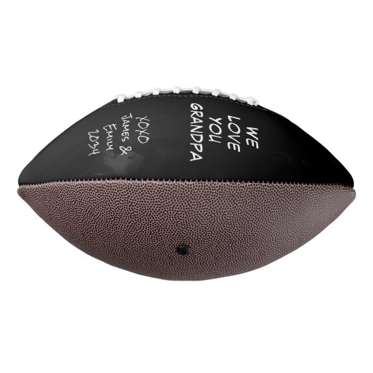 Best Grandpa Photo Black American Football (Gedraaid 270)