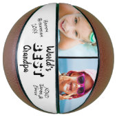 Best Grandpa Photo van de wereld Basketbal (Verticaal)