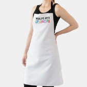 Best GRANDPA Whimsical Letters Apron Schort (Insitu)