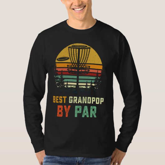 Best Grandpop Disc Golf Grandpa Frisbees Disk Gol T-shirt (Voorkant)