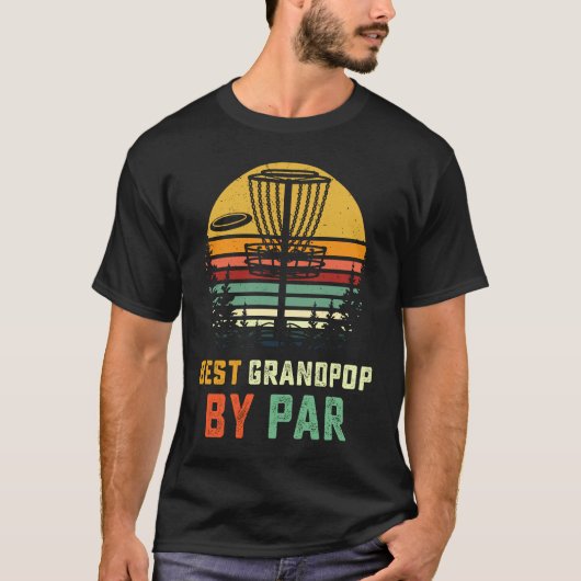 Best Grandpop Disc Golf  Grandpa Frisbees Disk Gol T-shirt (Voorkant)