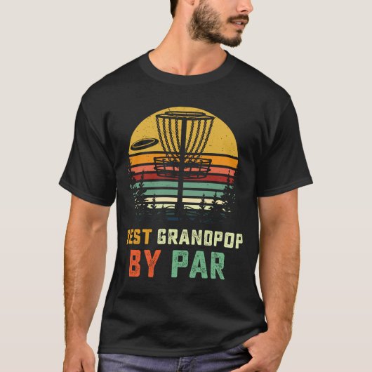 Best Grandpop Disk Golf Grandpa Frisbees Disk Gol T-shirt (Voorkant)