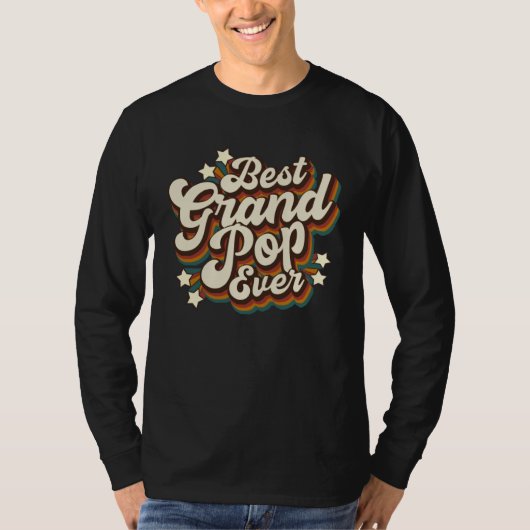 Best Grandpop Ever T-shirt (Voorkant)