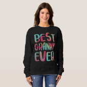 Best Granny Ever Funny Moederdag Trui (Voorkant volledig)