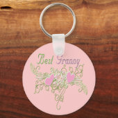 Best Granny Swirling Hearts Sleutelhanger (Voorkant)