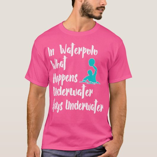Best grappig wat er gebeurt onder water Polo Gift (Voorkant)