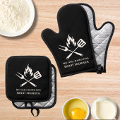 Best Grill Master Dad Vaderdag Special Ovenwant & Pannenlap Set