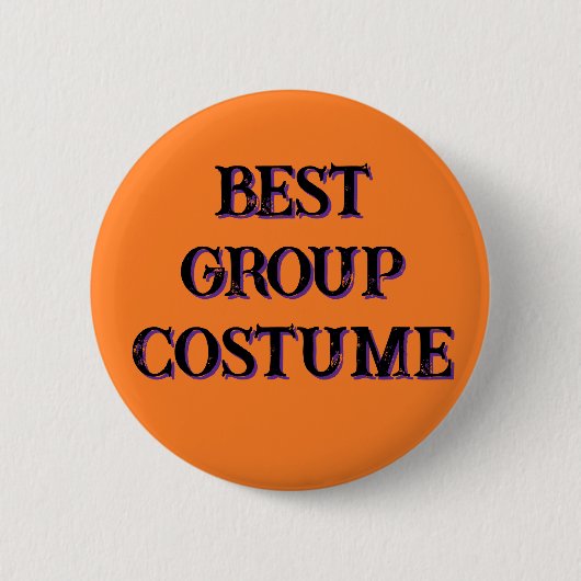 "Best Group Costume" Award Button (Voorkant)