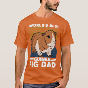 Best GUINEA PIG Dad Cute Pet Love T-shirt