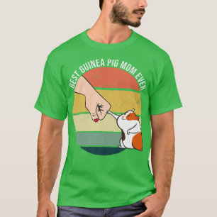 Best Guinea Pig mam Ever Furry Potato Domestic Cav T-shirt