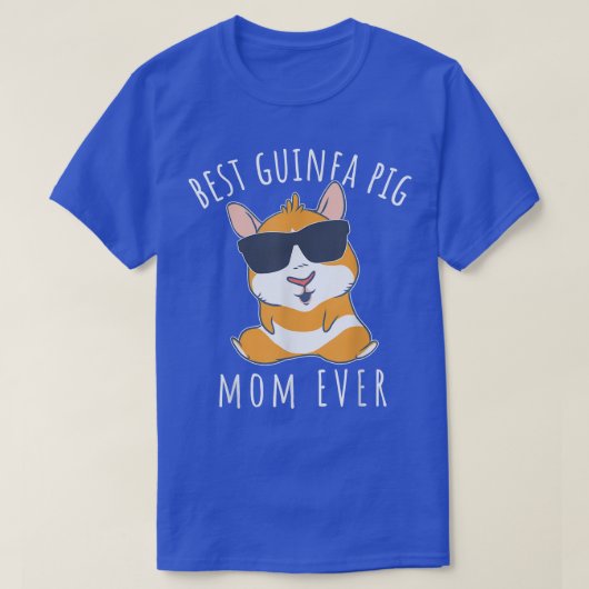 Best Guinea Pig mam Ever Wheek Funny Guinee Mo T-shirt (Design voorkant)