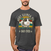 Best Guinea Pig Pap Ever Funny Guinee Pig T-shirt (Voorkant)