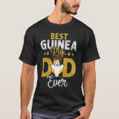 Best Guinea Pig Pap Ever Guinee Pigs Owner Mannen T-shirt (Voorkant)