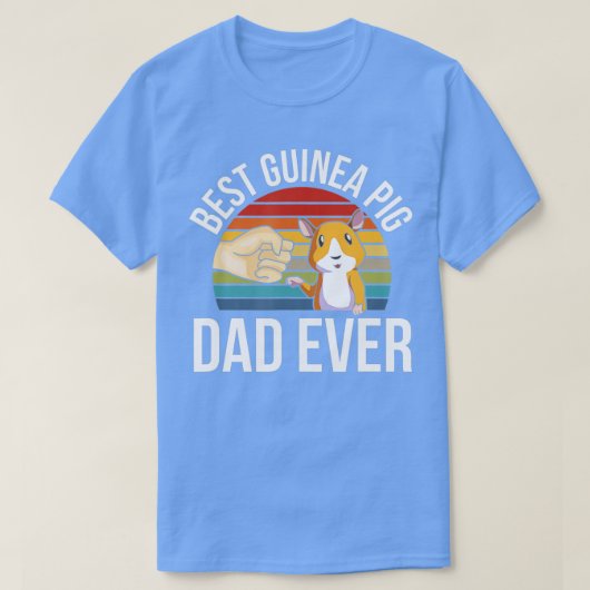 Best Guinea Pig Pap Ever T-shirt (Design voorkant)