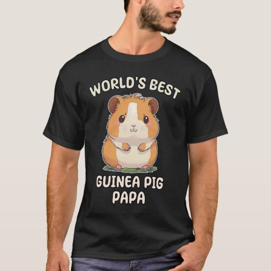 Best Guinee Papa Papa T-shirt (Voorkant)