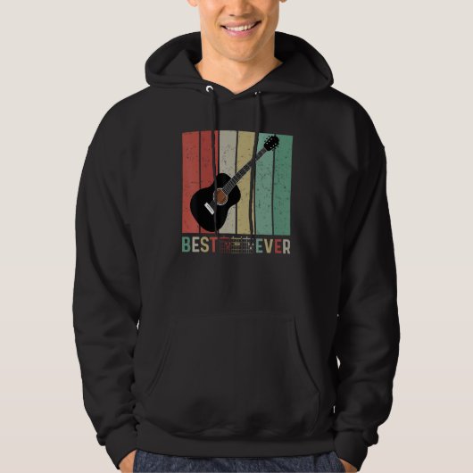 best guitar dad ever chords best dad guitar dad Re Hoodie (Voorkant)