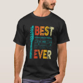 Best guitar dad ever chords t-shirt (Voorkant)