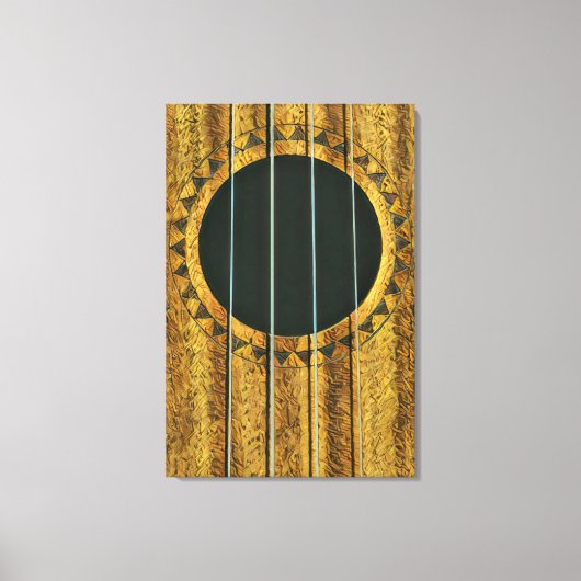 Best guitarist ever canvas afdruk (Voorkant)