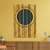 Best guitarist ever canvas afdruk (Insitu (Woonkamer))