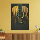 Best guitarist ever canvas afdruk (Insitu (Woonkamer))
