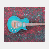 Best guitarist ever fleece deken (Voorkant (Horizontaal))