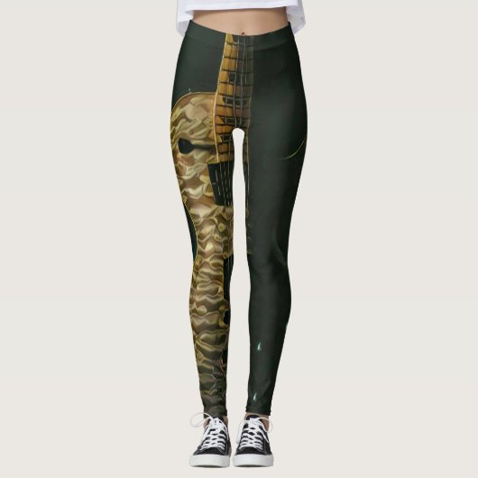Best guitarist ever leggings (Voorkant)