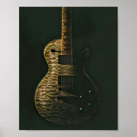 Best guitarist ever poster (Voorkant)