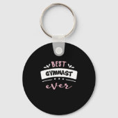 Best Gymnast Ever Gift Idee Sleutelhanger (Voorkant)