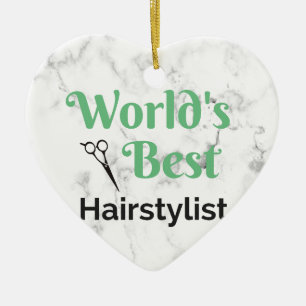 Best Hair Stylist ter wereld Keramisch Ornament