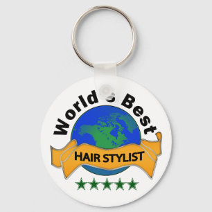 Best Hair Stylist ter wereld Sleutelhanger