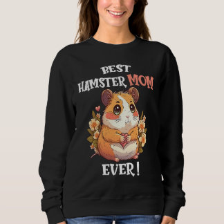 Best Hamster Mom Ever Cute Valentine's Day Girls H Trui