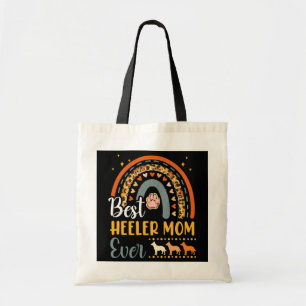 Best Heeler Ma Ever Hondenliefhebber Dog Mama Moth Tote Bag