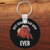 Best Hermit Crab Mam Ever Sleutelhanger (Voorkant)