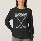 Best Hockey Designs Men Women Ice Hockey Player Ga T-shirt (Voorkant)
