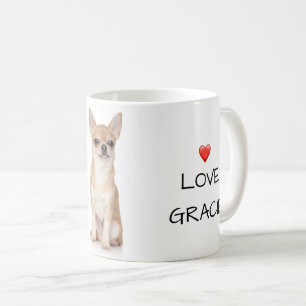 Best. Hond mam. Ooit. Chihuahua Liefde Naam Foto Koffiemok