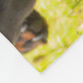 Best. Hond mam. Ooit. Doxie Liefde Naam Foto Fleece Deken (Hoek)