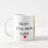 Best. Hond mam. Ooit. Doxie Liefde Naam Foto Koffiemok (Links)