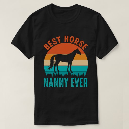 Best Horse NANNY OOIT  T-shirt (Design voorkant)