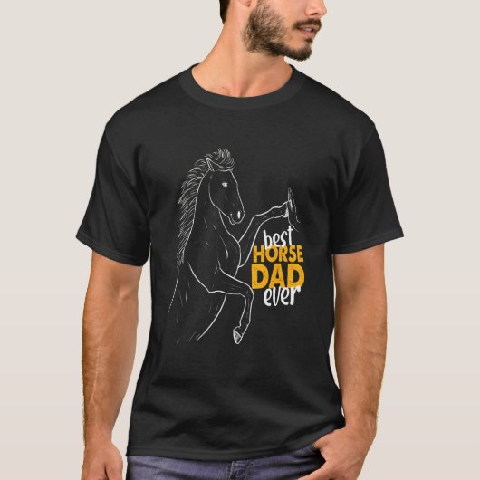 Best Horse Pap T-shirt (Voorkant)