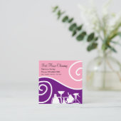 Best House Cleaning Service Vierkante Visitekaartje (Staand voorkant)