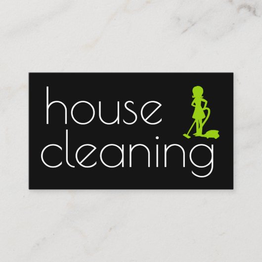 Best House Cleaning Visitekaartje (Voorkant)