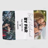 Best Husband By Par Happy Valentines Day Golfer Golfhanddoek (Horizontaal)