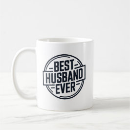 Best Husband Ever Badge Design Koffiemok